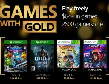 Saiba quais são os jogos gratuitos da Live Gold para Novembro