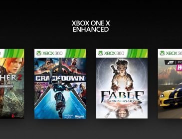 Microsoft anuncia mais títulos do X360 otimizados para o Xbox One X